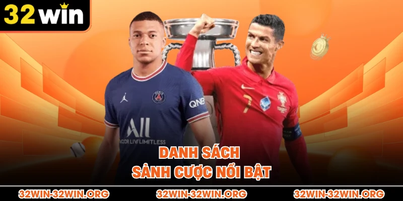 Danh sách sảnh cược nổi bật 