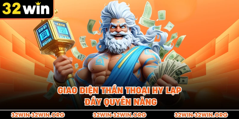 Giao diện thần thoại Hy Lạp đầy quyền năng 