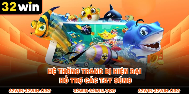 Hệ thống trang bị hiện đại hỗ trợ các tay súng 